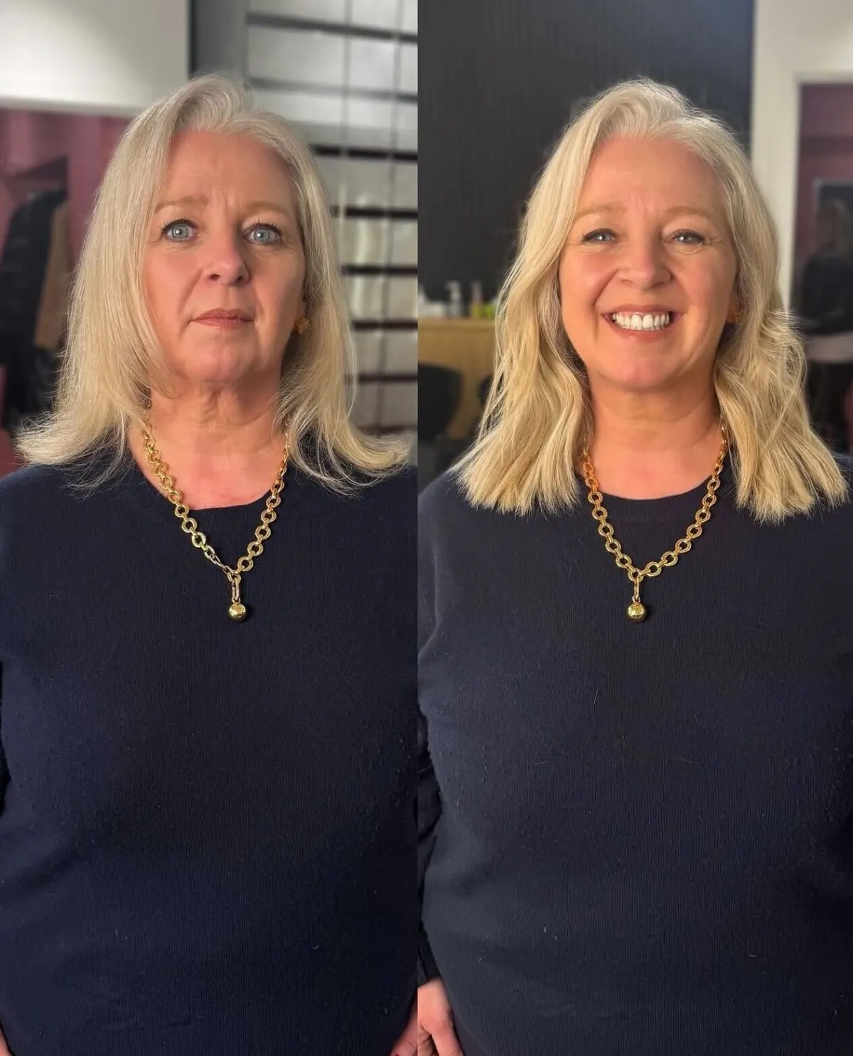 FeatherLight client before and after